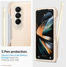 Заредете изображение във визуализатора на галерията – Spigen THIN FIT PEN GALAXY Z Fold 4 PEARLED IVORY
