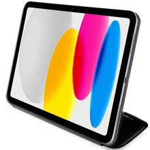 Заредете изображение във визуализатора на галерията – Karl Lagerfeld KLFC11SAKHPKK iPad 10.9" Folio Magnet Allover Cover black/black Saffiano Monogram Ikonik
