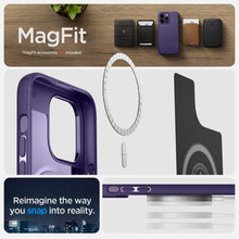 Заредете изображение във визуализатора на галерията – Spigen MAG ARMOR IPHONE 14 PRO DEEP PURPLE
