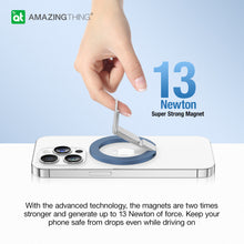 Заредете изображение във визуализатора на галерията – Amazing Thing Ring Titan Mag Magnetic holder stand IGTMBK blue
