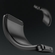 Заредете изображение във визуализатора на галерията – Carbon Case case for Realme 10 Pro flexible silicone carbon cover black
