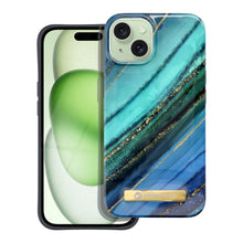 Заредете изображение във визуализатора на галерията – FORCELL F-PROTECT Mirage case compatible with MagSafe for IPHONE 15 PRO jade marble
