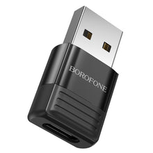 Заредете изображение във визуализатора на галерията – Borofone Adapter BV18 - USB to Type C - black
