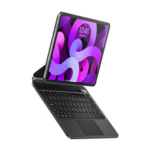 Заредете изображение във визуализатора на галерията – Baseus Brilliance magnetic case wireless keyboard with backlit keys and display iPad Pro 11" (2018/2020/2021) / iPad Air 4 10.9" / iPad Air 5 10.9" gray
