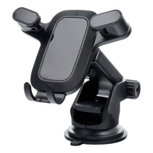 Заредете изображение във визуализатора на галерията – Car phone holder for windshield / center console gravity X3-2 black (adjustable handle arm)
