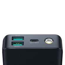 Заредете изображение във визуализатора на галерията – Joyroom JR-PBF03 30W 30000mAh powerbank + USB-A - USB-C cable 0.25m - black

