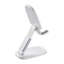 Заредете изображение във визуализатора на галерията – Joyroom JR-ZS371 foldable stand for tablet phone with height adjustment - white
