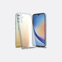 Заредете изображение във визуализатора на галерията – Ringke Fusion case for Samsung Galaxy A34 5G transparent transparent case
