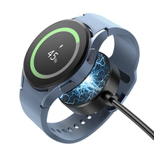 Заредете изображение във визуализатора на галерията – Borofone Wireless induction charger BQ24 SAM smartwatch 2,5W black
