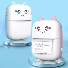 Заредете изображение във визуализатора на галерията – Thermal printer mini cat HURC9 - pink
