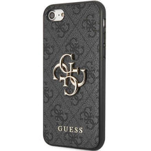 Заредете изображение във визуализатора на галерията – Guess GUHCI84GMGGR iPhone 7/8/SE 2020/ 2022 grey/grey hardcase 4G Big Metal Logo
