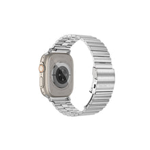 Заредете изображение във визуализатора на галерията – Amazing Thing Band Titan Steel Band TSE49GY for Apple Watch 49/45 silver
