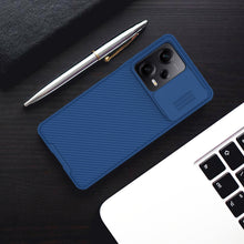 Заредете изображение във визуализатора на галерията – Nillkin CamShield Pro Case Cover for Xiaomi Redmi Note 12 Pro / Poco X5 Pro 5G Cover with Camera Cover Black
