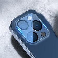 Заредете изображение във визуализатора на галерията – Baseus 2x tempered glass 0.3 mm for the whole camera iPhone 12 Pro lens (SGAPIPH61P-AJT02)

