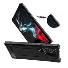 Заредете изображение във визуализатора на галерията – Hybrid Armor Samsung S24 Ultra Black
