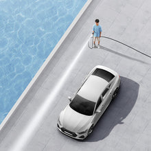 Заредете изображение във визуализатора на галерията – Car washer + 30m telescopic hose + Baseus GF3 universal connector - dark gray
