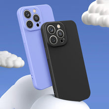 Заредете изображение във визуализатора на галерията – Silicone case for Samsung Galaxy S23 Ultra silicone cover light blue
