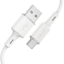 Заредете изображение във визуализатора на галерията – Acefast cable usb a to type c 3a c2-04 silicone silicone 1,2m white
