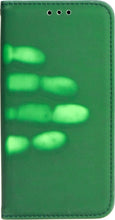 Заредете изображение във визуализатора на галерията – Термо калъф тип книга за iPhone 6 plus зелен - само за 18.9 лв
