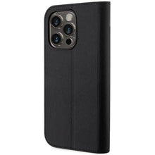 Заредете изображение във визуализатора на галерията – Karl Lagerfeld KLBKP14XSANKCPK iPhone 14 Pro Max 6.7" bookcase black/black Saffiano Karl &amp; Choupette
