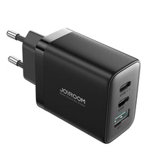Заредете изображение във визуализатора на галерията – Joyroom JR-TCF10 fast charger 2x USB-C USB-A 32W - black
