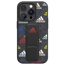 Заредете изображение във визуализатора на галерията – Adidas SP Grip Case iPhone 14 Pro black/black/coulourful 50251
