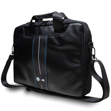 Заредете изображение във визуализатора на галерията – Original GUESS Laptop  BMW Carbon Blue Stripes BMCB15COMSCAKL 15 inches black
