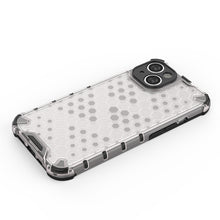 Заредете изображение във визуализатора на галерията – Honeycomb case for iPhone 14 armored hybrid cover transparent
