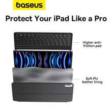 Заредете изображение във визуализатора на галерията – Baseus Brilliance Series keyboard case for iPad Pro 12.9'' (2022/2021/2020/2019) + USB-C cable - black
