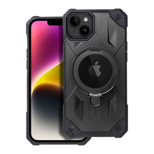 Заредете изображение във визуализатора на галерията – Armor Mag Cover case compatible with MagSafe for IPHONE 14 PLUS black

