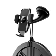 Заредете изображение във визуализатора на галерията – Joyroom Car Mechanical Phone Holder for Cockpit Dashboard Black (JR-ZS259)
