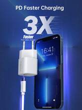 Заредете изображение във визуализатора на галерията – Choetech PD5007 USB-C PD 30W GaN wall charger - white

