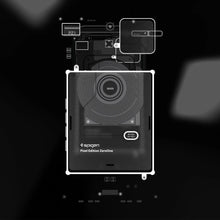 Заредете изображение във визуализатора на галерията – Spigen Ultra Hybrid case for Google Pixel 8 - dark gray (Zero One pattern)
