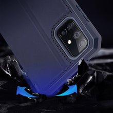 Заредете изображение във визуализатора на галерията – DUX DUCIS Skin X Bookcase type case for Samsung Galaxy A71 5G black
