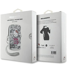 Заредете изображение във визуализатора на галерията – Hello Kitty Graffiti Kitty Head bag - white
