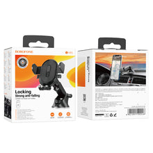 Заредете изображение във визуализатора на галерията – Borofone Car holder BH85 Experience with suction cup black
