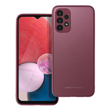 Заредете изображение във визуализатора на галерията – Roar matte glass гръб за samsung galaxy a13 4g claret
