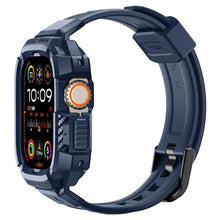 Заредете изображение във визуализатора на галерията – Spigen Rugged Armor Pro case for Apple Watch Ultra 1 / 2 (49 mm) - navy blue
