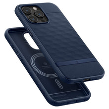 Заредете изображение във визуализатора на галерията – CASEOLOGY PARALLAX MAG MAGSAFE IPHONE 15 PRO MAX MIDNIGHT BLUE
