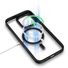 Заредете изображение във визуализатора на галерията – Tel Protect Magnetic Clear Case for Iphone 11 Black
