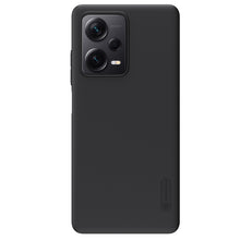 Заредете изображение във визуализатора на галерията – Nillkin Super Frosted Shield Case for Xiaomi Redmi Note 12 Pro / Poco X5 Pro 5G Cover + Phone Stand Black
