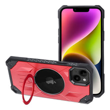 Заредете изображение във визуализатора на галерията – Armor Mag Cover case compatible with MagSafe for IPHONE 14 PLUS red
