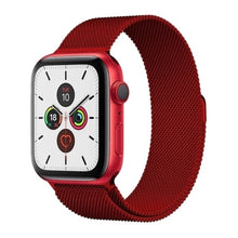 Заредете изображение във визуализатора на галерията – Magnetic Strap Watch 7 45mm Magnetic Wristband Bracelet Bangle Red
