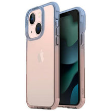 Заредете изображение във визуализатора на галерията – UNIQ etui Combat Duo iPhone 13 6,1" niebiesko-różowy/blue-pink
