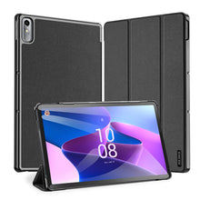 Заредете изображение във визуализатора на галерията – Dux Ducis Domo case for Lenovo Tab P11 (2nd gen.) smart cover stand black
