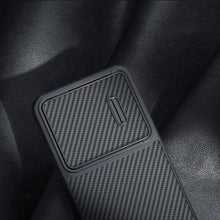 Заредете изображение във визуализатора на галерията – Nillkin Synthetic Fiber S Case for Samsung Galaxy S23+ cover camera cover black
