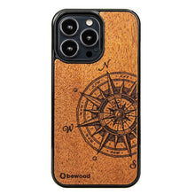 Заредете изображение във визуализатора на галерията – Wooden case for iPhone 13 Pro Bewood Traveler Merbau
