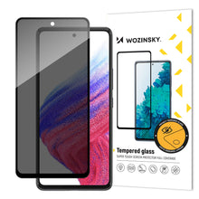 Заредете изображение във визуализатора на галерията – Wozinsky Privacy Glass Tempered Glass for Samsung Galaxy A53 5G with Anti Spy Privacy Filter
