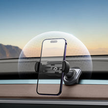 Заредете изображение във визуализатора на галерията – Electric car holder with solar panel for Tesla Model 3 / Y Baseus T-Space - black
