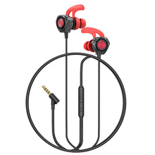 Заредете изображение във визуализатора на галерията – Borofone Earphones BM81 Happy gaming with microphone black
